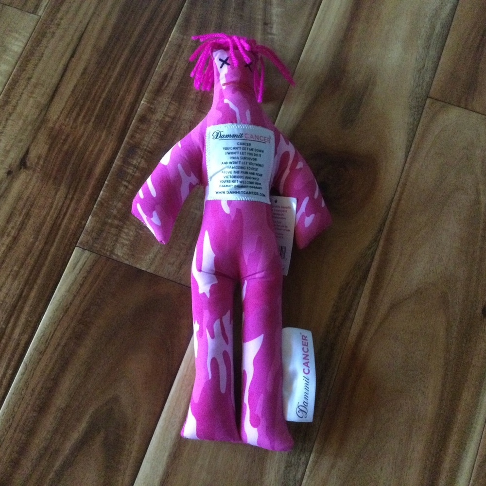 ✔️ NWT Cancer Dammit Doll